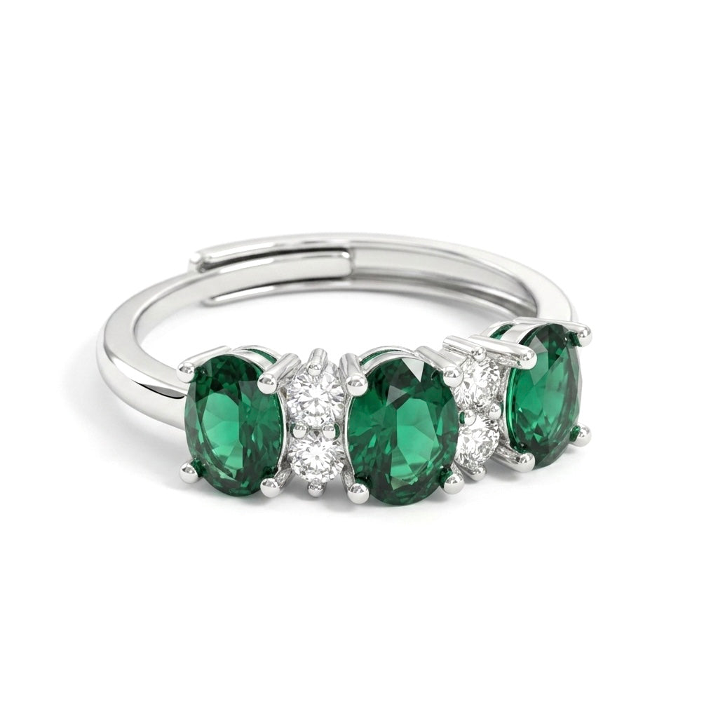 Anello Trilogy Ovale