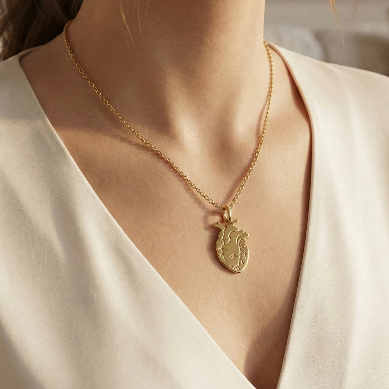 Collana Cuore Anatomico Big