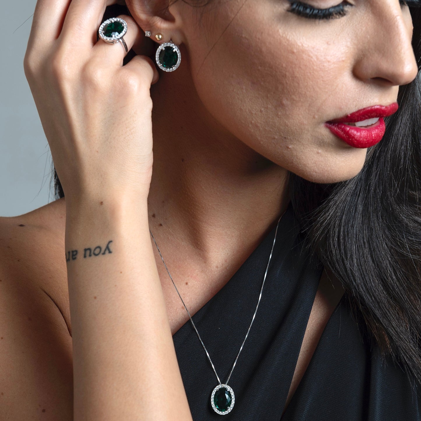 Orecchini Luce Green