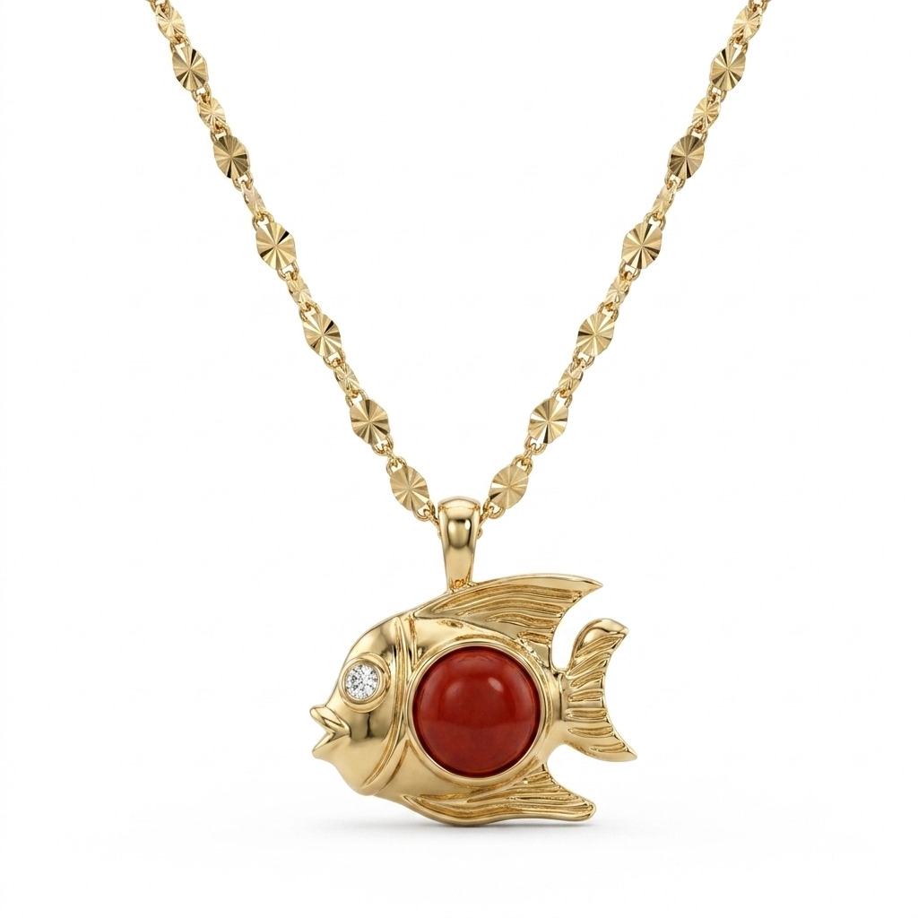 Collana Marina Corallo