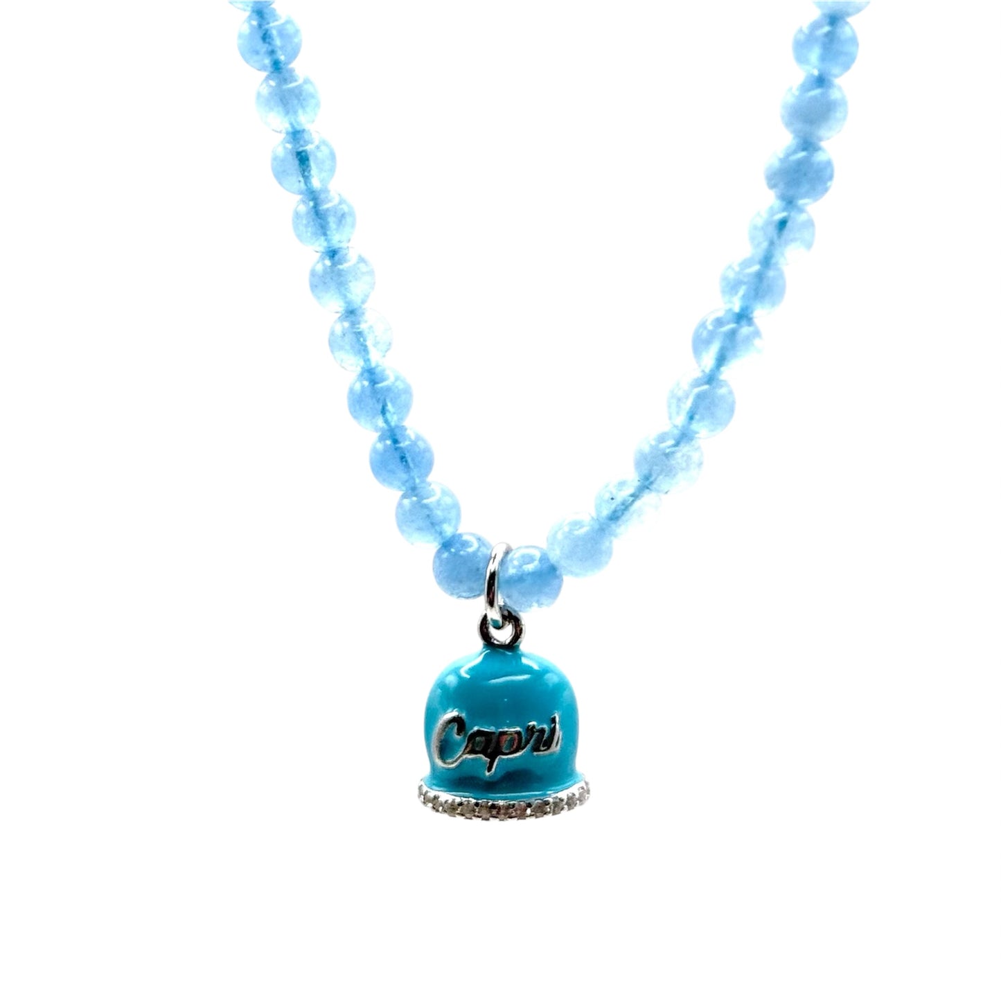 Collana Campanella Capri turchese