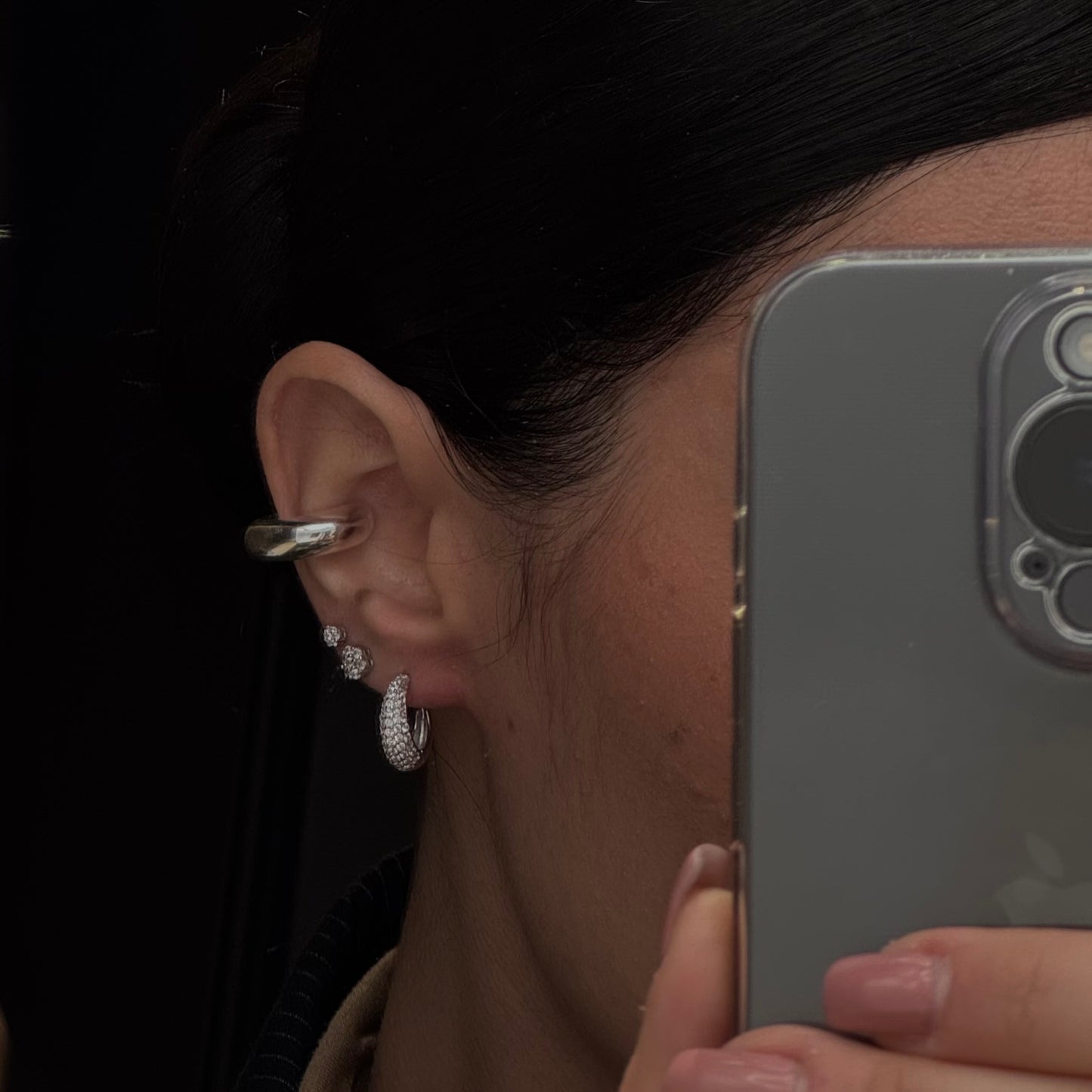 Cerchietti Virgola Pavè