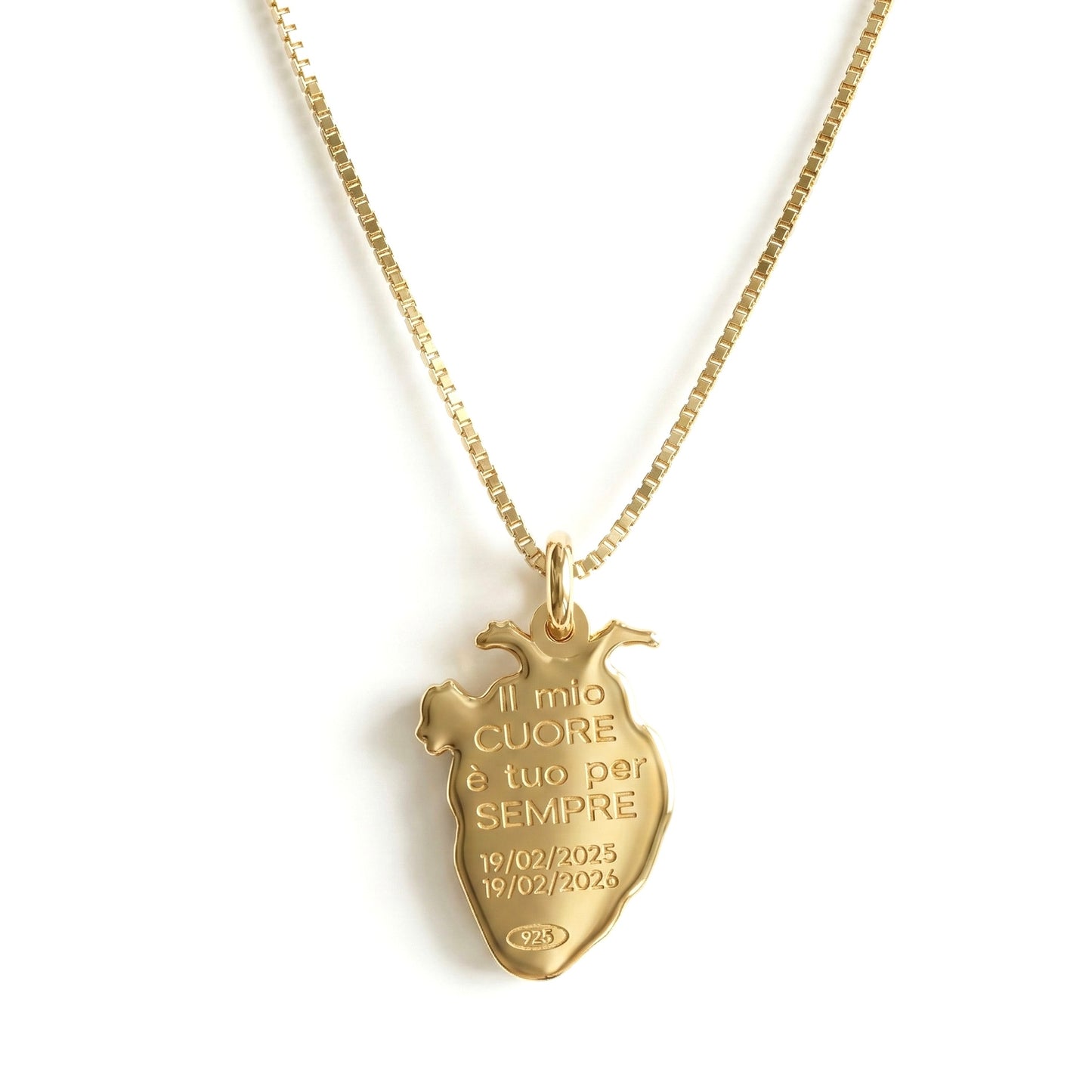 Collana Cuore Anatomico