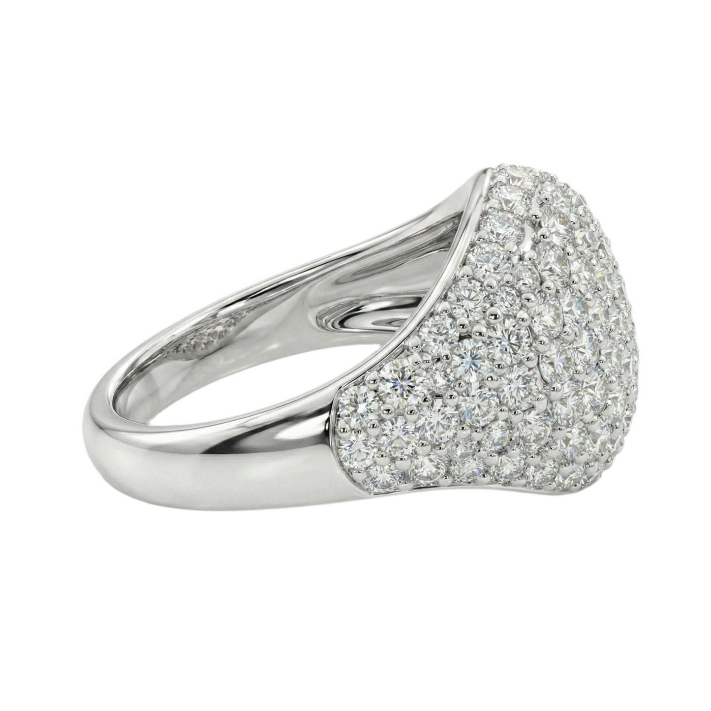 Anello Chevalier Pavè