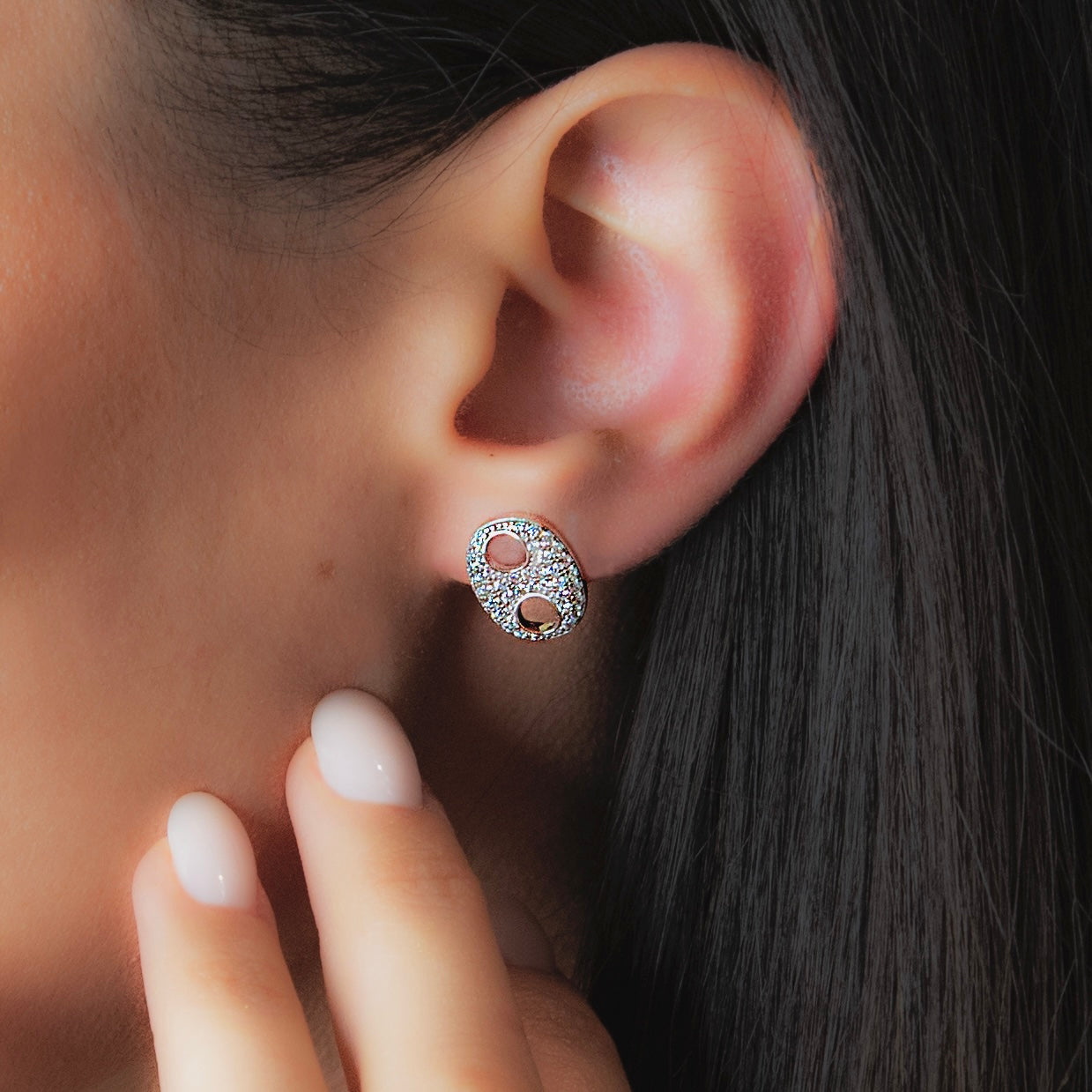 Orecchini Marina Full Pavè