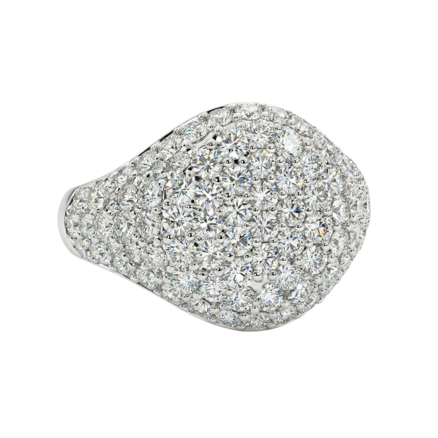 Anello Chevalier Pavè