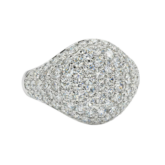 Anello Chevalier Pavè