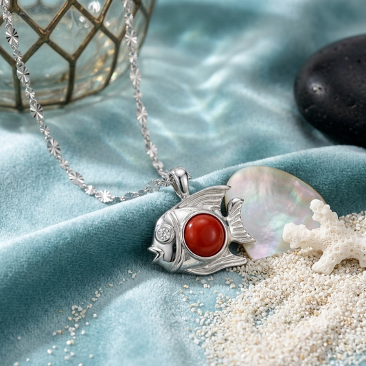 Collana Marina Corallo