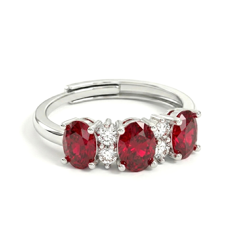 Anello Trilogy Ovale