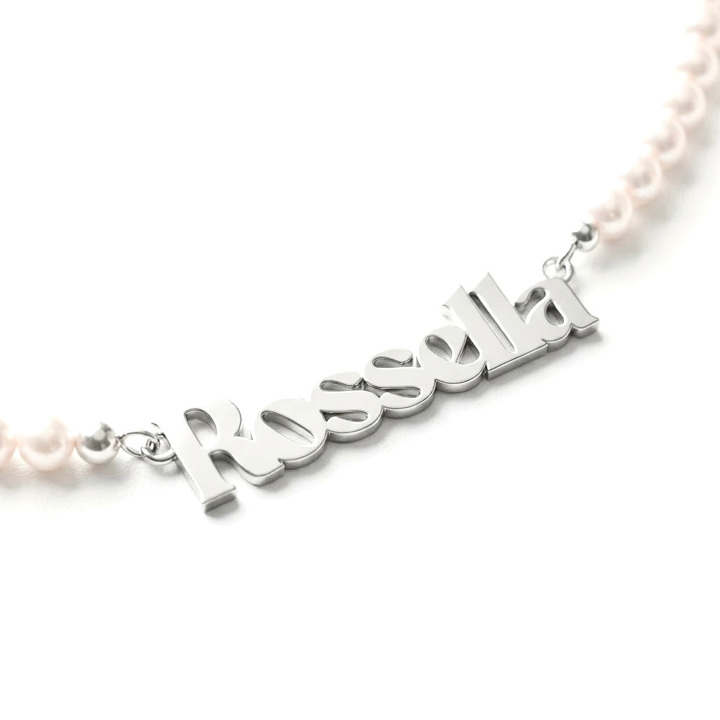 Collana Perle Naturali Name