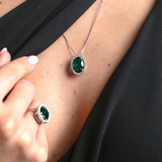 Collana Luce Green