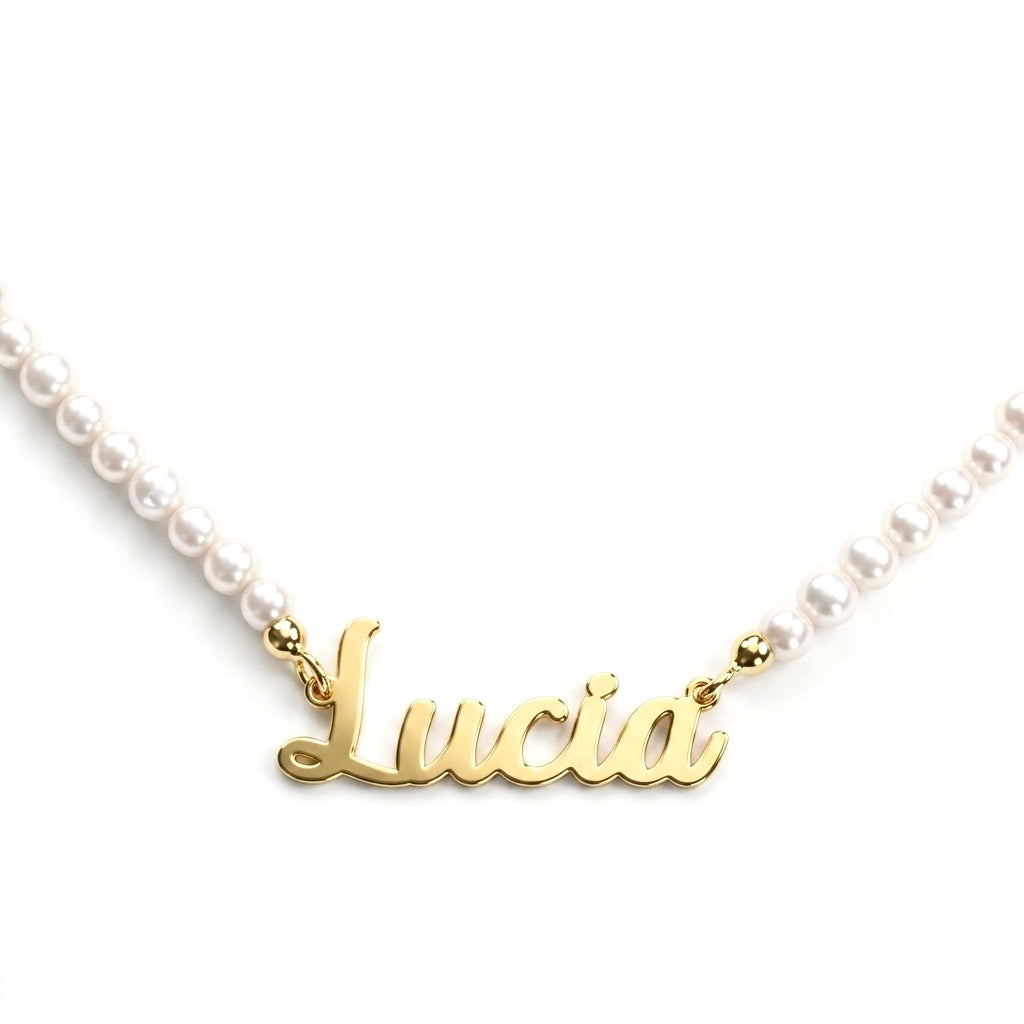 Collana Perle Naturali Name