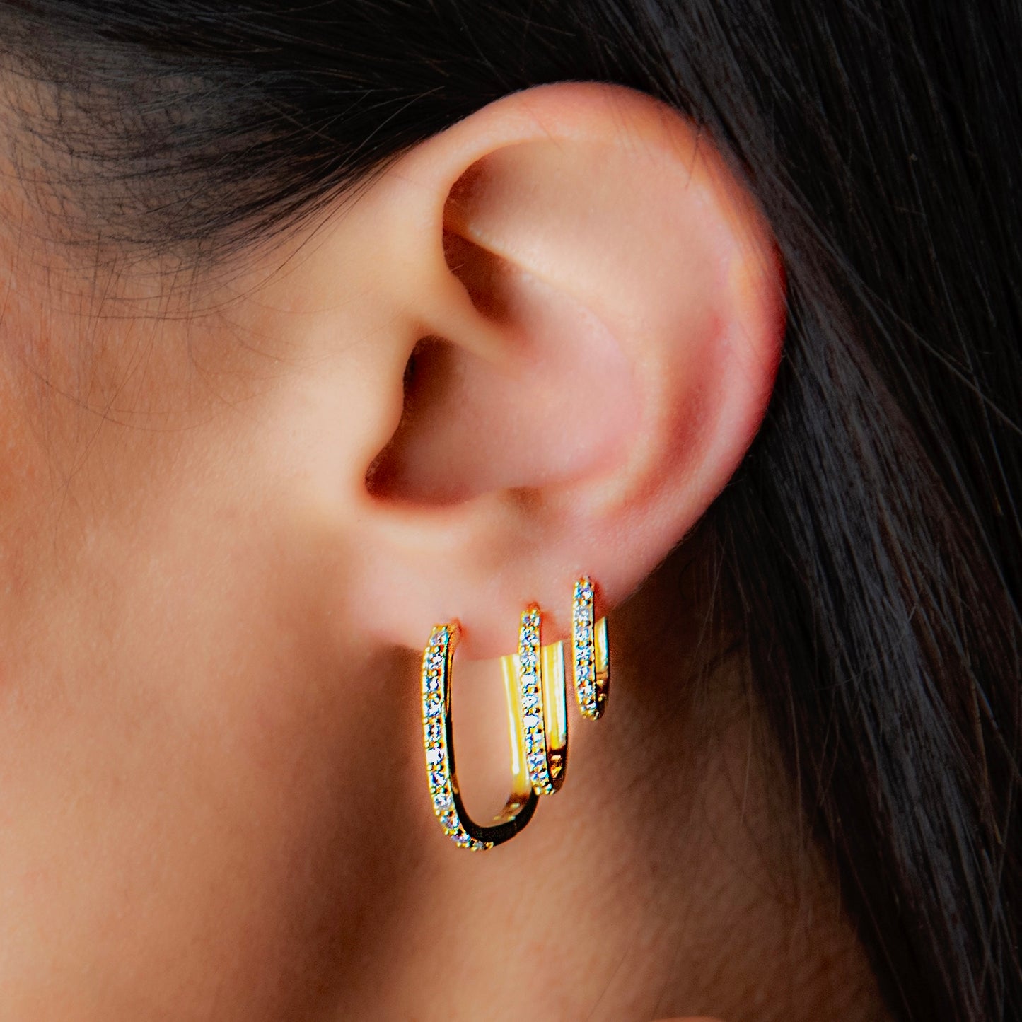 Cerchietti Rettangolari Pavé