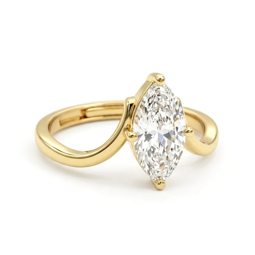 Anello Marquise