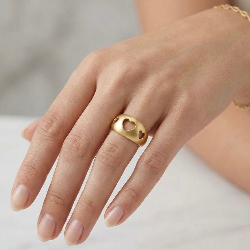 Anello Tre Cuori
