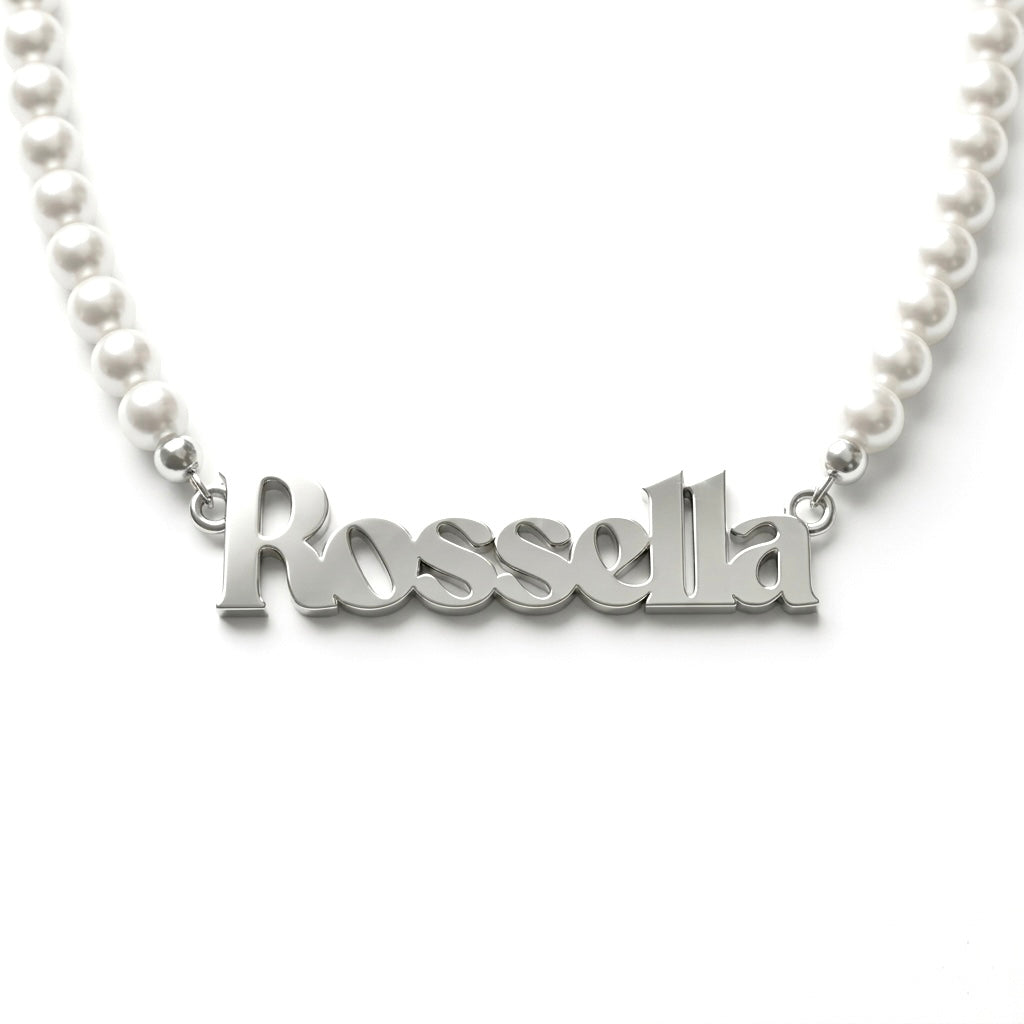 Collana Perle Naturali Name