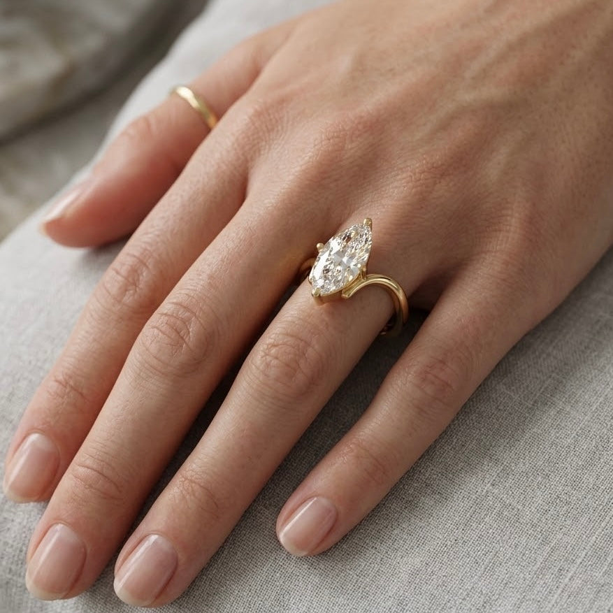 Anello Marquise