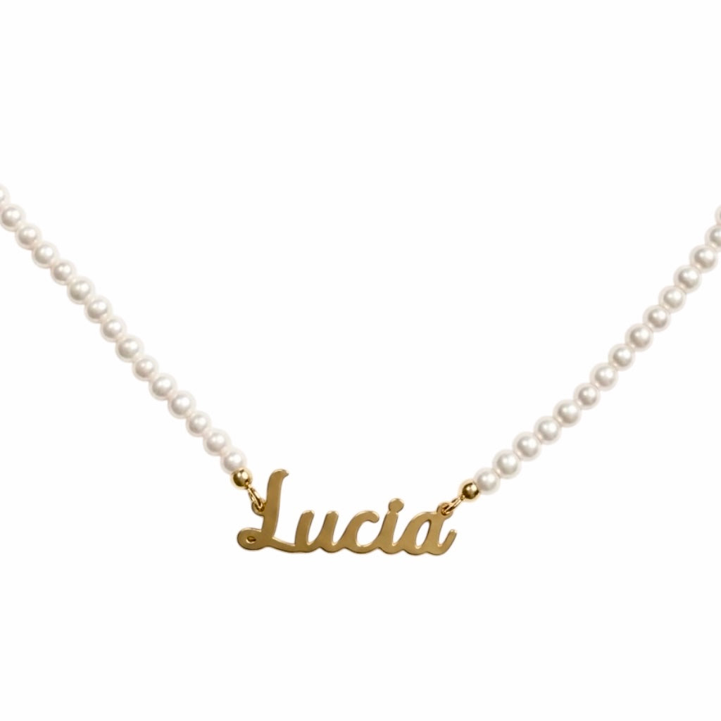 Collana Perle Naturali Name