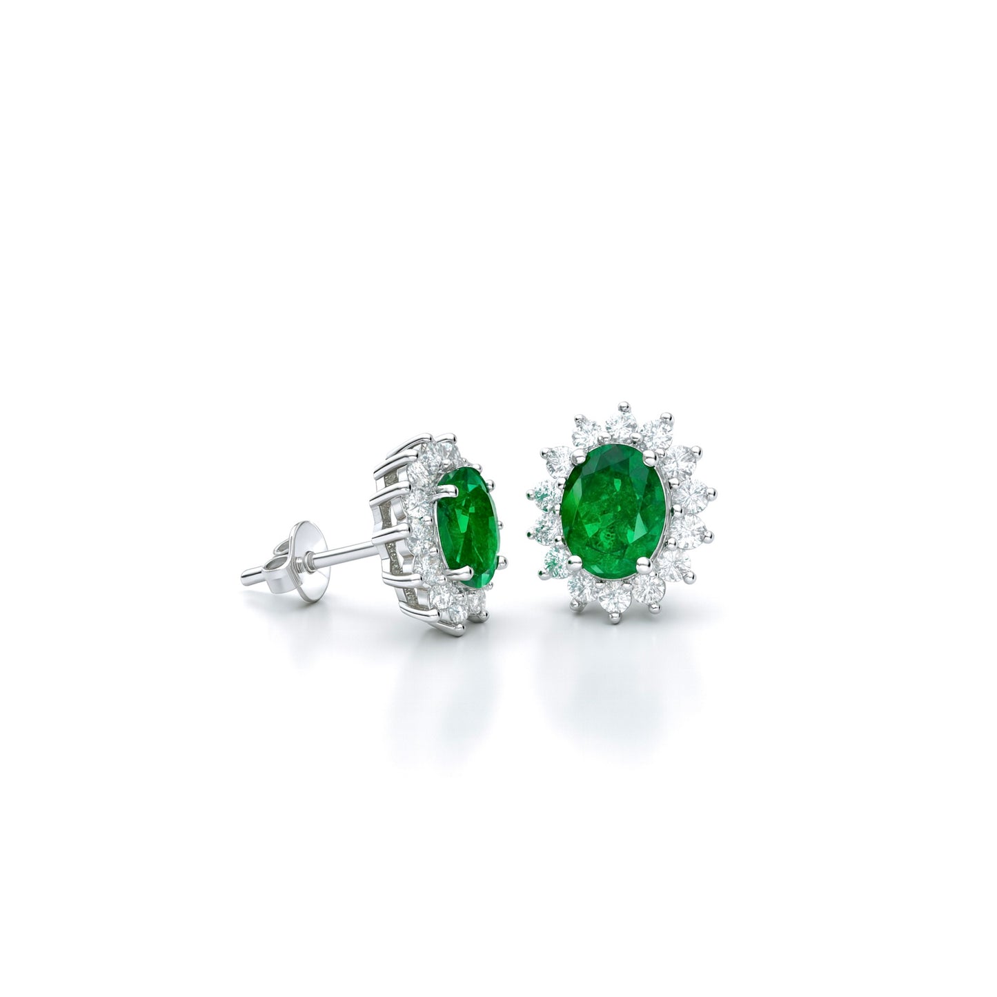 Orecchini Kate Smeraldo