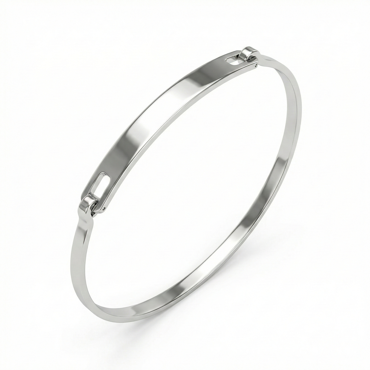 Bracciale Rigido Targhetta