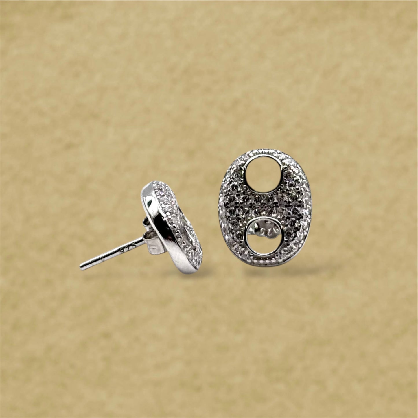 Orecchini Marina Full Pavè